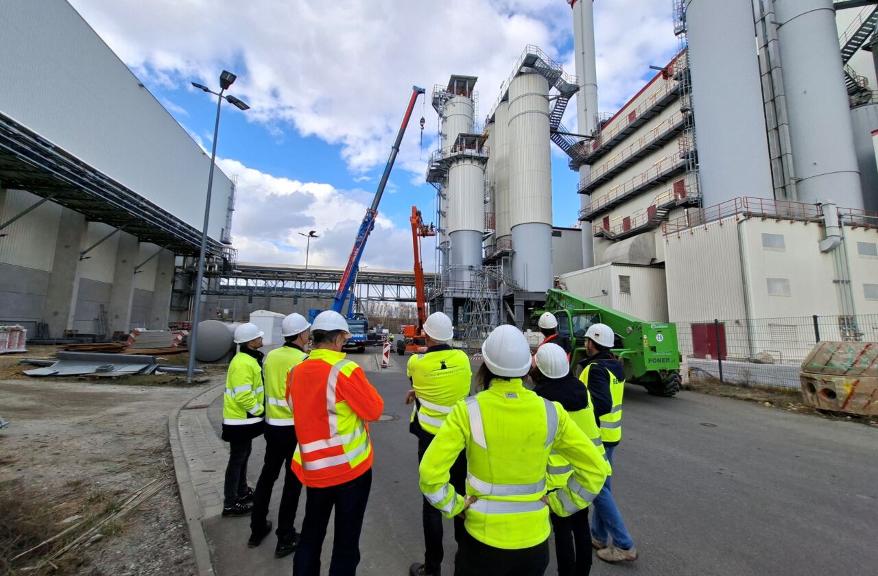 im Industriepark Schwarze Pumpe